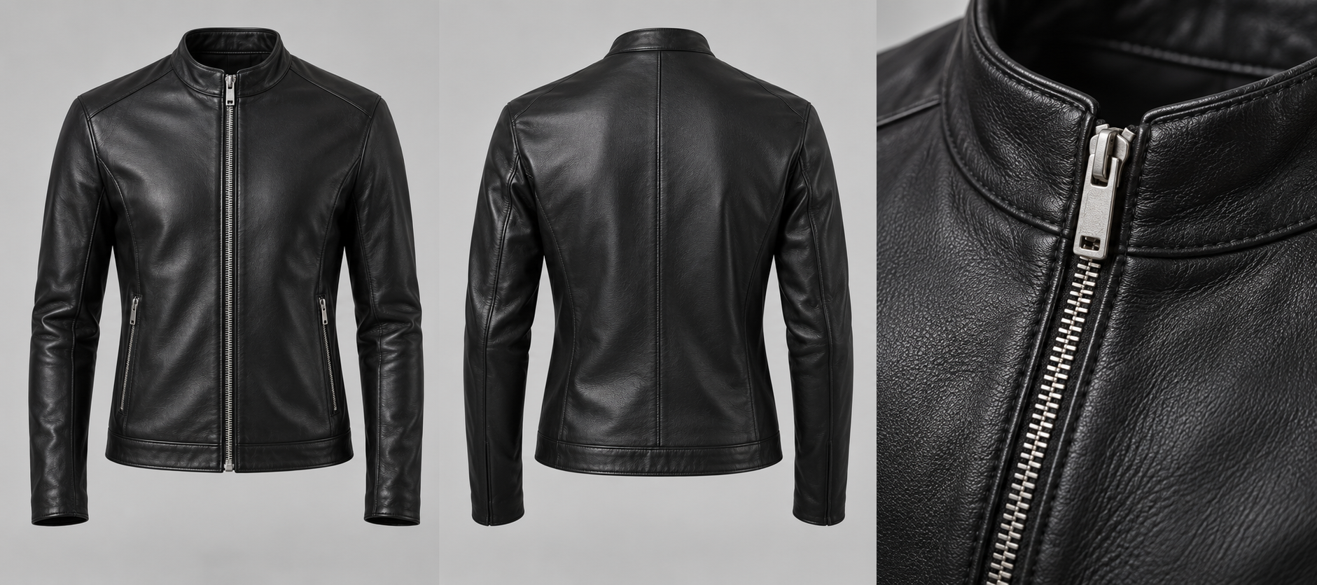 Razor Slim Moto, Black, front view
